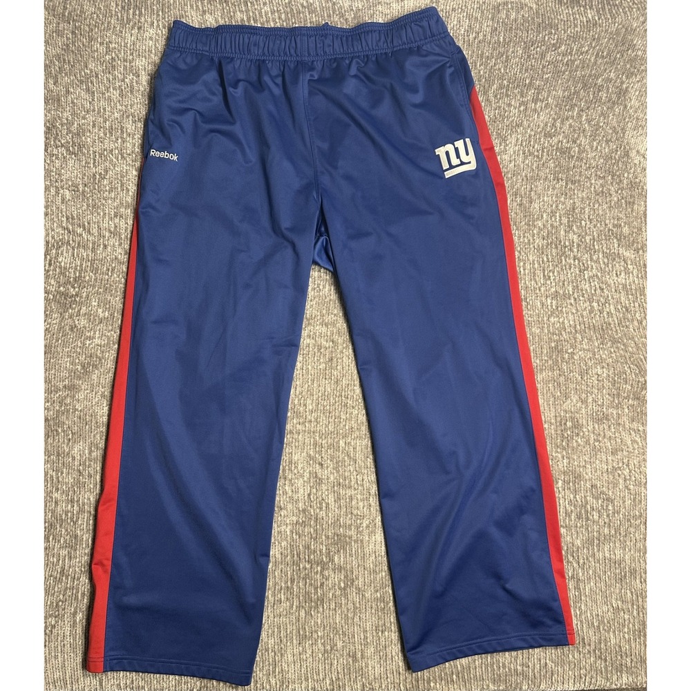 Vintage Reebok New York Giants Sweatpants Mens 2XL Blue Straight Y2K NFL